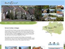Tablet Screenshot of heartofdorset.co.uk